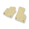 Velours automatten voor Volkswagen Passat B7 (2010-2014) - beige