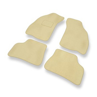 Velours automatten voor Hyundai Accent I (1995-1999) - beige