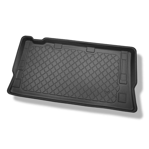 Set kofferbakmat en automatten TPE op maat gemaakt voor: Mercedes-Benz Vito W447 Tourer (10.2014-....) - achter de derde zitrij; Lange versie (wielbasis 3200 mm, voertuiglengte 5140 mm)