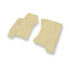 Velours automatten voor Subaru Impreza I Coupé, Stationwagen, Sedan (1992-2000) - beige