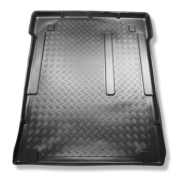 Kofferbakmat op maat voor: Citroen Jumpy Bestelwagen (2007-2016) - L2 (mogelijkheid om gatjes te maken voor stoelbevestigingen op de derde rij)
