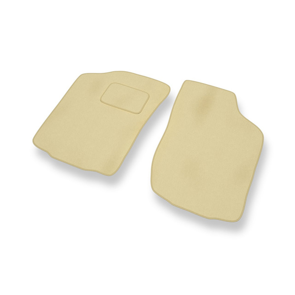 Velours automatten voor Nissan Micra II Hatchback (1992-2003) - beige