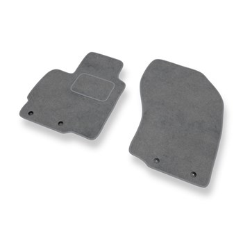 Velours automatten voor Mitsubishi Outlander II SUV (2006-2012) - grijs