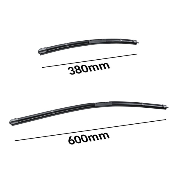 Auto ruitenwissers op de voorruit voor Nissan X-Trail I, II SUV (10.2000-07.2014) - vlak bladen