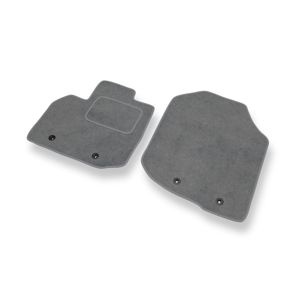 Velours automatten voor Honda City V Sedan (2009-2011) - grijs