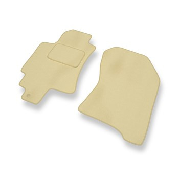 Velours automatten voor Subaru Tribeca II SUV (2007-2014) - beige