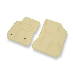 Velours automatten voor Citroen C4 Cactus I Crossover (2014-2021) - beige