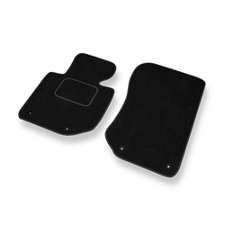Velours automatten voor BMW 3 M3 II E36 Compact, Coupé, Cabriolet, Limousine, Touring (1992-1999) - zwart