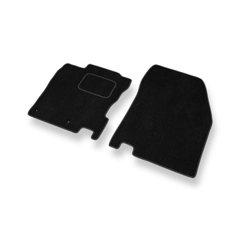 Velours automatten voor Nissan Qashqai II Crossover (2013-2021) - zwart