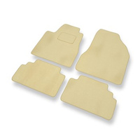 Velours automatten voor Lexus RX II XU30 (2003-2009) - beige