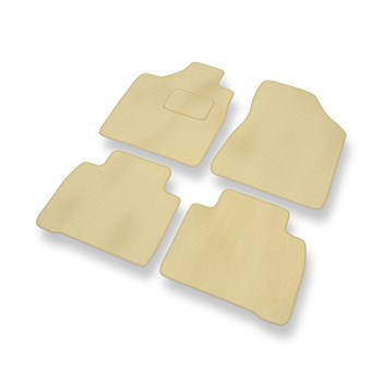 Velours automatten voor Nissan Murano I SUV (2002-2007) - beige