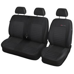 Op maat gemaakte hoezen voor Renault Trafic III Bestelwagen (2014-....) alleen de voorstoelen - pasvorm autostoelhoezen - autostoelbeschermer set - E4