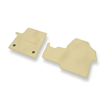 Velours automatten voor Citroen Jumpy III Bestelwagen (2016-....) - beige