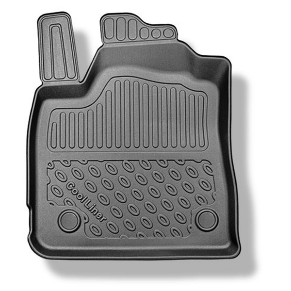 Set kofferbakmat en automatten TPE PREMIUM op maat gemaakt voor: Dacia Sandero III DJF Hatchback (01.2021-....) - bovenste bagageruimte; de schuifvloer in de hoogste stand