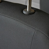 Op maat gemaakte hoezen voor Ford Transit Custom Bestelwagen (2012-2023) voor drie rijen van stoelen (2+1; 3x1; 2+1) - pasvorm autostoelhoezen - autostoelbeschermer set - E3