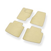 Velours automatten voor Jeep Grand Cherokee III SUV (2004-2010) - beige