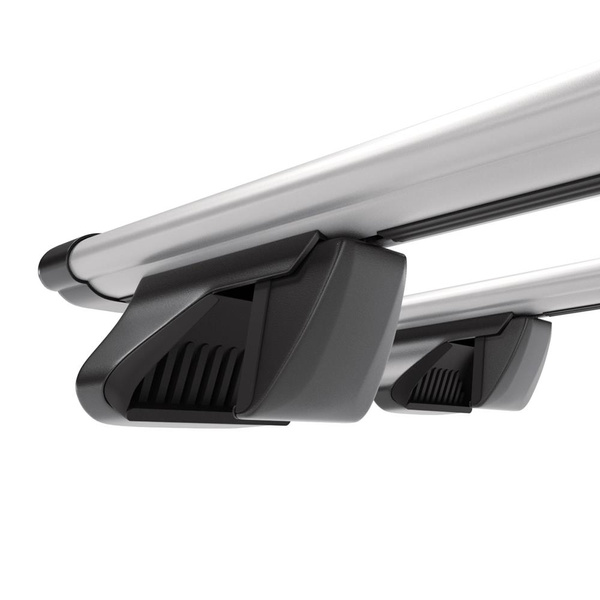 Basisrek voor het autodak voor Fiat Idea MPV (2003-2012) - zilver Imperiaal - railing - Aluminium