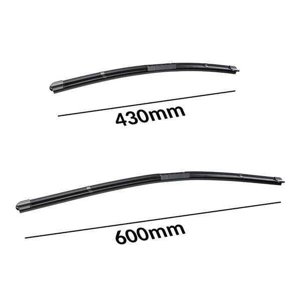 Auto ruitenwissers op de voorruit voor Lexus LS IV Sedan (2006-2017) - vlak bladen