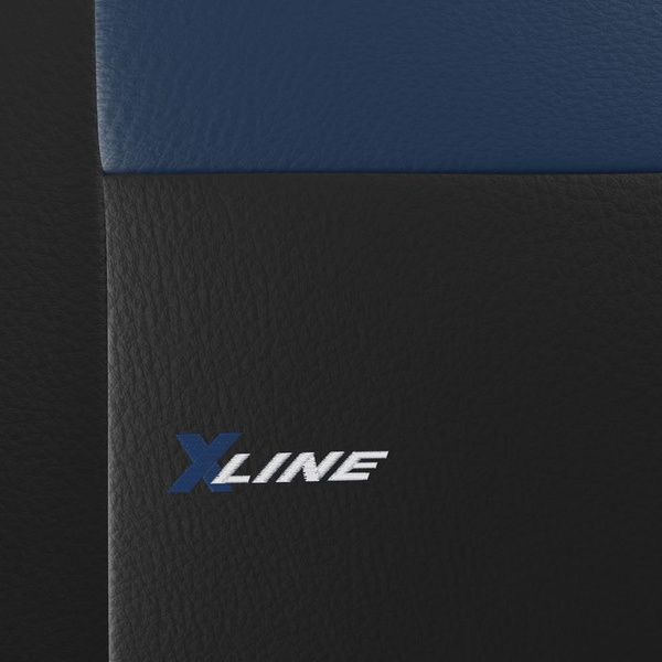 Een set universele autohoezen voor Dacia Lodgy (2012-....) - XL-BL