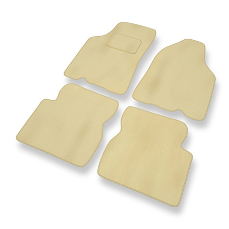 Velours automatten voor Kia Shuma I (1997-2001) - beige