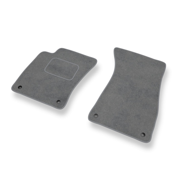 Velours automatten voor Audi A8 II D3 Limousine (2002-2010) - grijs