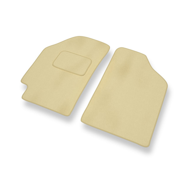 Velours automatten voor Toyota Corolla VII Coupé, Hatchback, Stationwagen, Liftback, Sedan (1991-1997) - beige
