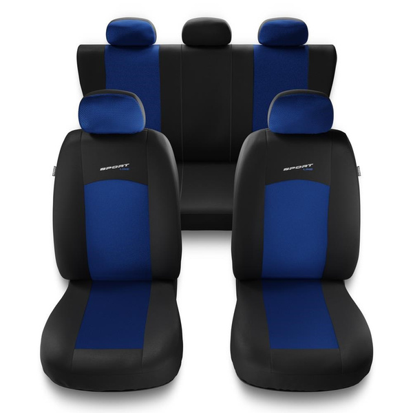 Een set universele autohoezen voor Ford Fiesta IV, V, VI, VII, VIII (1995-2023) - S-BL