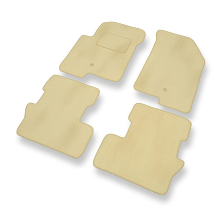 Velours automatten voor Dodge Caliber (2007-2011) - beige