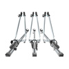 Aluminium fietsdrager voor op het autodak - 3xM-08