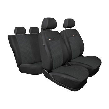 Op maat gemaakte hoezen voor Chevrolet Kalos III T300 Hatchback, Sedan (2011-2018) - pasvorm autostoelhoezen - autostoelbeschermer set - E1