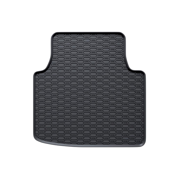 Rubberen matten voor de Skoda Enyaq iV SUV (2020-....) - zwart - 4 stuks