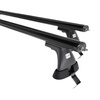 Basisrek voor het autodak voor Opel Astra K mk V Hatchback (2016-2022) - zwart Imperiaal - zonder bevestigingsmateriaal - Aluminium