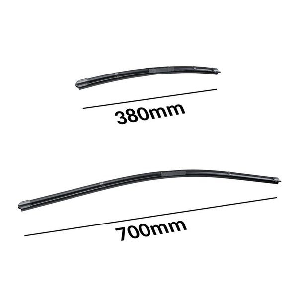 Auto ruitenwissers op de voorruit voor Ford Tourneo Courier Bestelwagen (04.2014-....) - vlak bladen