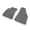 Velours automatten voor Audi A4 III B7 Avant, Cabriolet, Limousine (2004-2008) - grijs