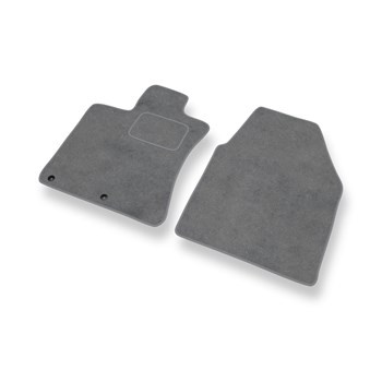 Velours automatten voor Nissan Qashqai I Crossover (2007-2013) - grijs