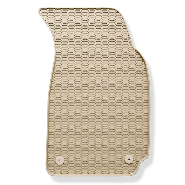Rubberen matten voor de Volkswagen Passat B5 Sedan, Variant (1996-2005) - beige - 4 stuks