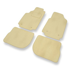 Velours automatten voor Audi 100 IV C4 Avant, Limousine (1991-1994) - beige