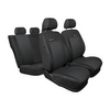 Op maat gemaakte hoezen voor Skoda Fabia I Hatchback, Stationwagen, Sedan (1999-2008) tweede zitrij - gedeelde zitting en rugleuning - pasvorm autostoelhoezen - autostoelbeschermer set - E3