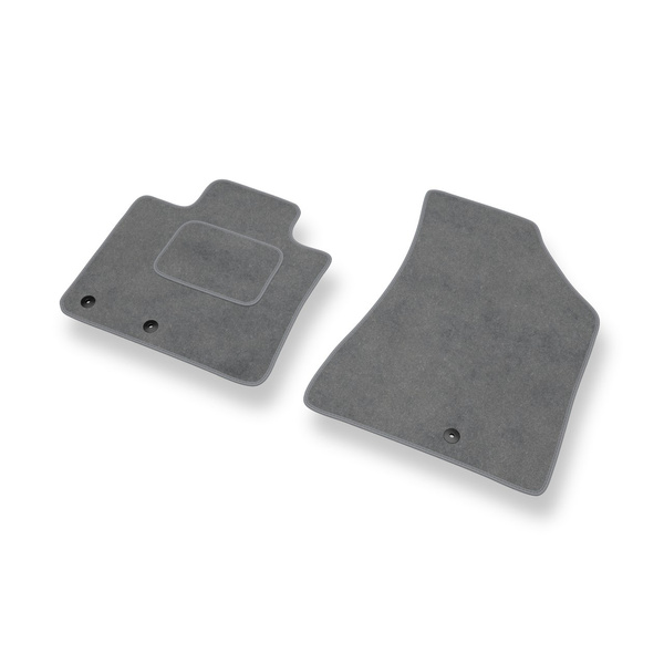 Velours automatten voor Kia Sorento II SUV (2009-2015) - grijs