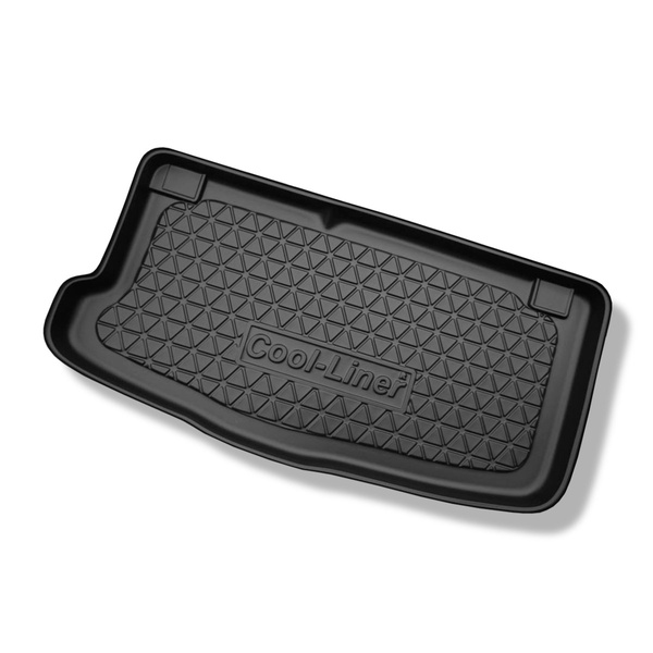 Kofferbakmat op maat voor: Hyundai i10 I PA Hatchback (2008-2013) - onderste bagageruimte; met tijdelijk reservewiel of reparatieset