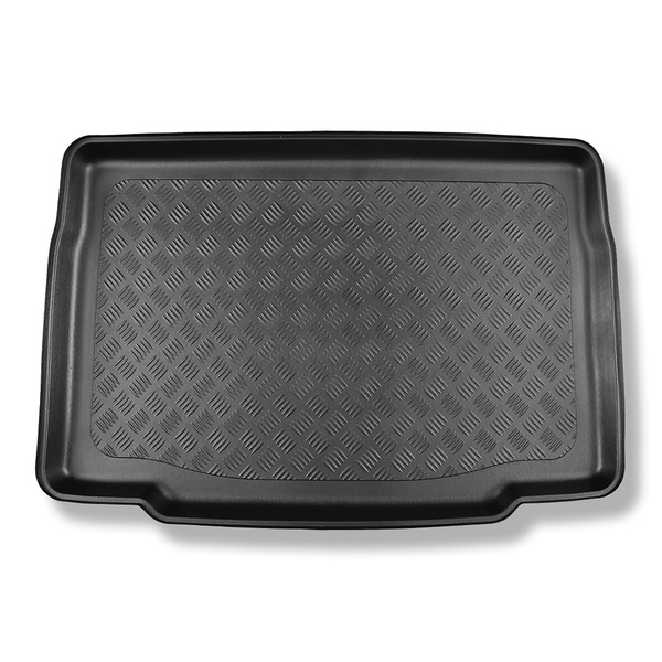 Kofferbakmat op maat voor: Renault Clio V Hatchback (09.2019-....) - onderste bagageruimte; voor auto's zonder dubbele bodem in de bagageruimte