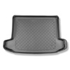 Kofferbakmat op maat voor: Hyundai Tucson III NX4 SUV (12.2020-....) - bovenste bagageruimte; de schuifvloer in de hoogste stand; rechter uitsparing verwijderbaar op modellen met subwoofer; ook voor Hybrid
