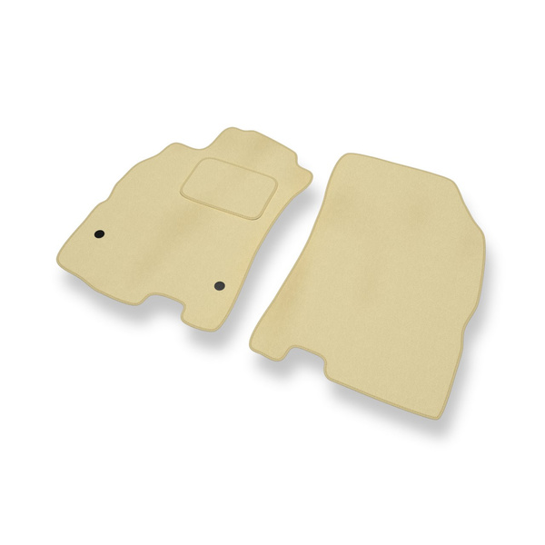 Velours automatten voor Renault Fluence Sedan (2009-2016) - beige