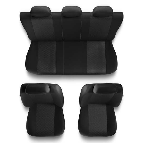 Een set universele autohoezen voor Mitsubishi L200 I, II, III, IV, V, VI (1993-....) - PF-G