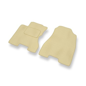 Velours automatten voor Renault Koleos I SUV (2008-2015) - beige