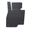 Rubberen matten voor de Mazda 6 III Stationwagen (2012-....) - zwart - 4 stuks