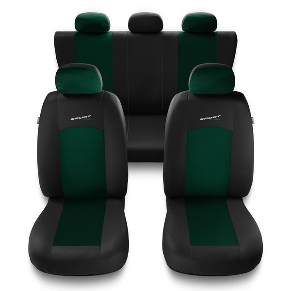 Een set universele autohoezen voor Volkswagen Tiguan I, II, III (2007-....) - S-GR