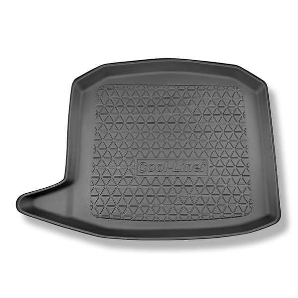 Kofferbakmat op maat voor: Dacia Duster III SUV (06.2024-....) - onderste bagageruimte; modellen zonder schuifvloer; 2 wiel aandrijving; niet voor Full Hybrid