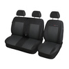 Op maat gemaakte hoezen voor Volkswagen Multivan T5 Bestelwagen (2003-2015) alleen de voorstoelen - pasvorm autostoelhoezen - autostoelbeschermer set - E3