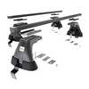 Basisrek voor het autodak voor Volvo S60 Sedan (2010-2018) - zwart Imperiaal - zonder bevestigingsmateriaal - Staal